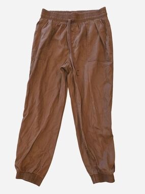 a new day Brown Drawstring Jogger Pants